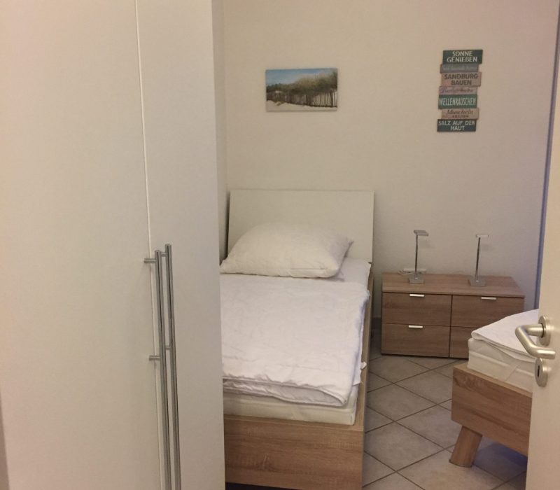 Schlafzimmer Ferienwohnung Völker Grömitz